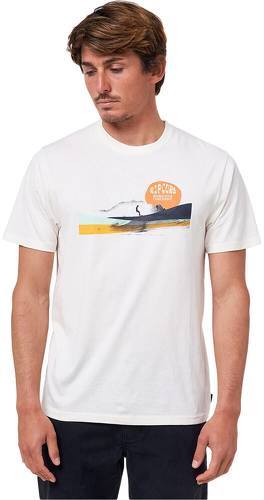 RIP CURL-Rip Curl Down The Line Stripe S/S Tee-image-1