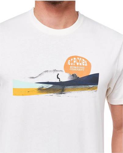 RIP CURL-DOWN THE LINE STRIPE S/S TEE-2