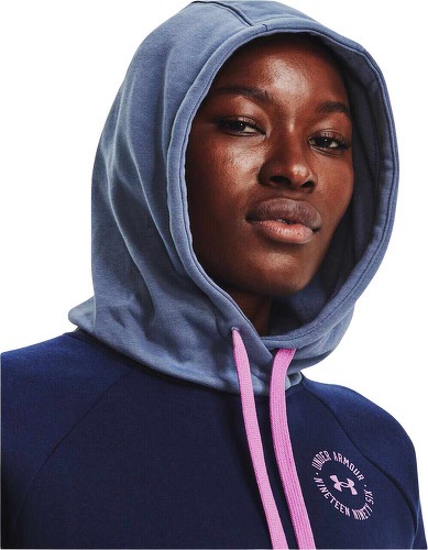 UNDER ARMOUR-Rival Fleece Retro Hoodie Women-3