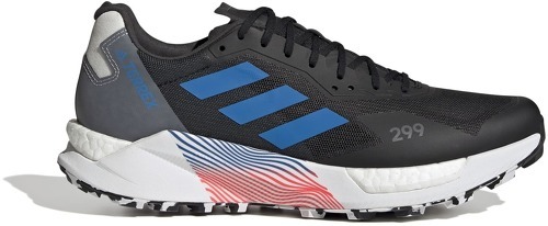 adidas Performance-ADIDAS TERREX Agravic Ultra Trail Running Shoes Men core black/blue rush/crystal white H03179-image-1
