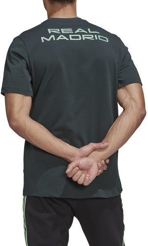adidas Performance-T-shirt en coton épais Real Madrid Tiro 21 Lifestyler-1