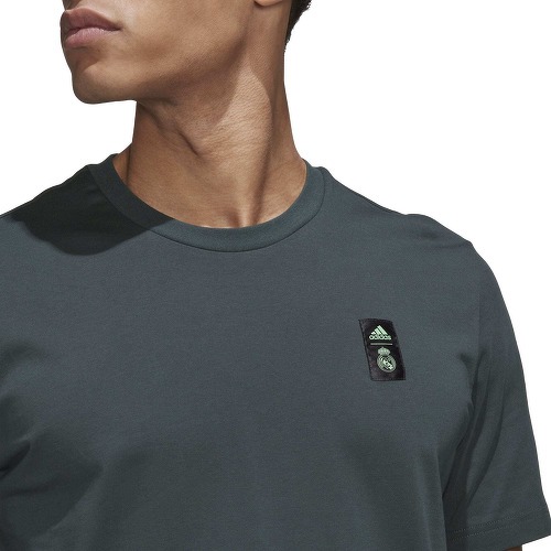 adidas Performance-T-shirt en coton épais Real Madrid Tiro 21 Lifestyler-2