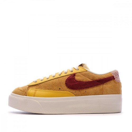 NIKE-Baskets Marrons Femme Nike Blazer Low Platform-0