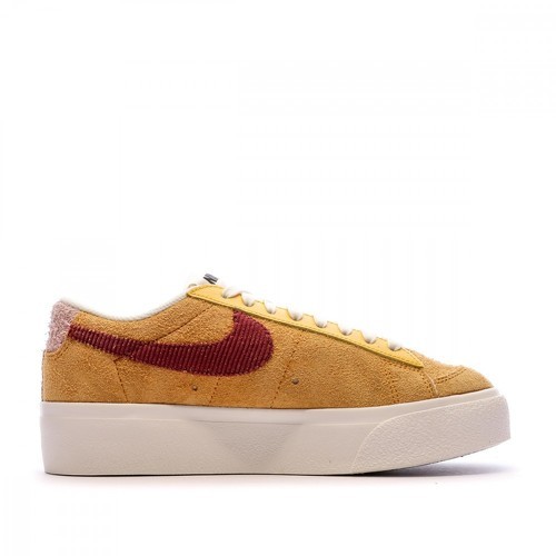 NIKE-Baskets Marrons Femme Nike Blazer Low Platform-1