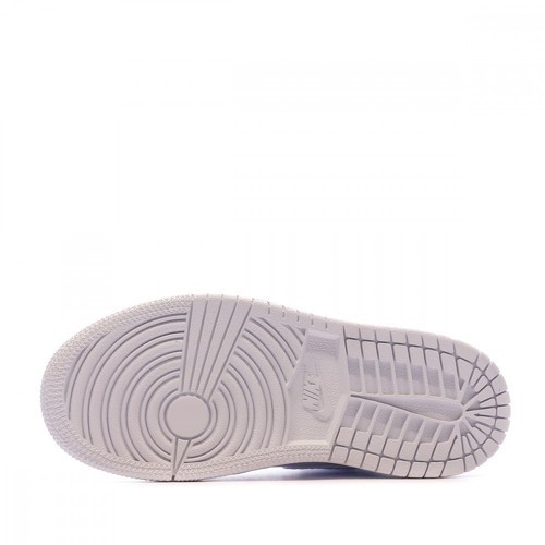 NIKE-Jordan 1 Mid Baskets Blanches Enfant Nike-4