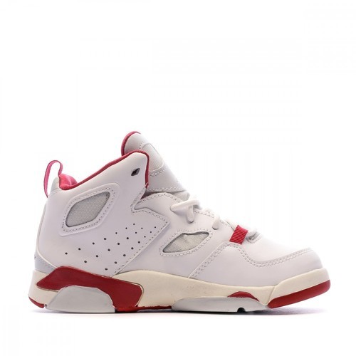 NIKE-Jordan Fltclb '91 Baskets Blanc/Rouge Enfant Nike-1