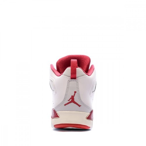 NIKE-Jordan Fltclb '91 Baskets Blanc/Rouge Enfant Nike-2