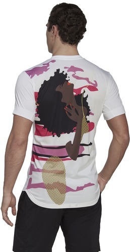 adidas Performance-T-shirt de tennis graphique New York-4