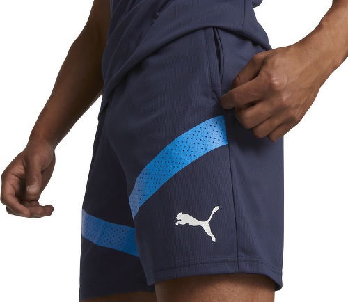 PUMA-Short Entraînement Italie Bleu-3