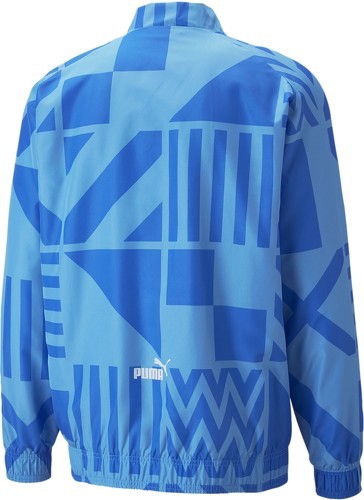 PUMA-Veste Pré-Match OM Bleu-1