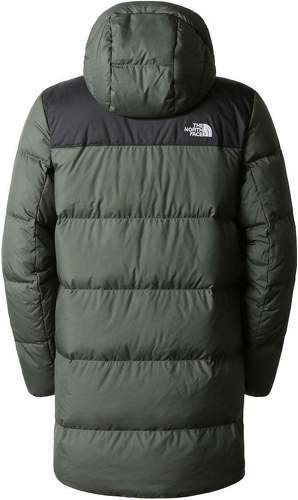 The North Face DIABLO DOWN HOOD Vert / Noir - Vêtements Doudounes Homme  280,80 €