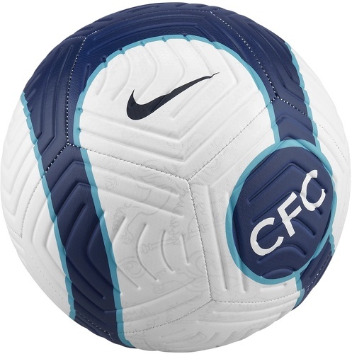 NIKE-Ballon Nike Chelsea Strike T.5 Blanc/Bleu-1