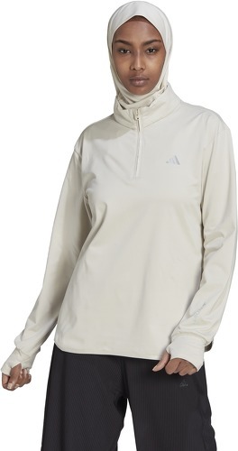 adidas Performance-Haut d'entraînement chaud zip 1/4 Techfit AEROREADY-1