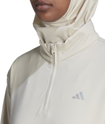 adidas Performance-Haut d'entraînement chaud zip 1/4 Techfit AEROREADY-4