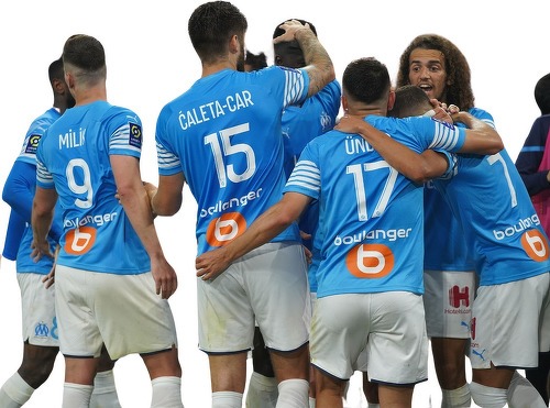 PUMA-Maillot OM Quatrième 2021/2022 Bleu-3