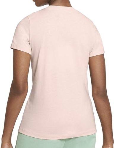 NIKE-T-shirt Rose Nike Femme Nature-1