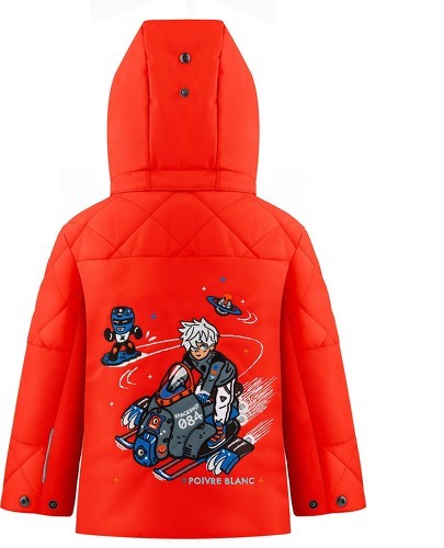 POIVRE BLANC-Veste De Ski Poivre Blanc 0900 Scarlet Red 8 Garçon-1