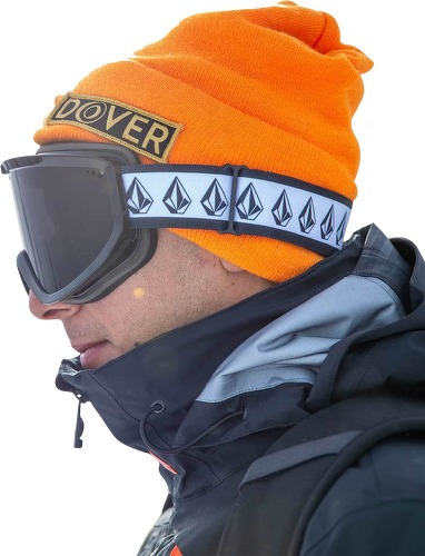 VOLCOM-Masque de Snow Footprints Black Rerun Goggle - Dark Grey-4