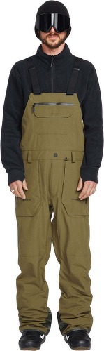 VOLCOM-Salopette de snow Rain Gore-Tex - Dark Teak-0