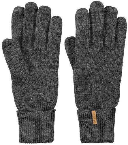 barts-Barts Fine Knitted Gloves Dark Heather-0