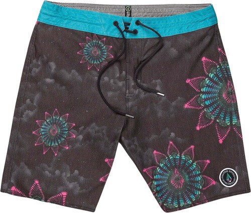 VOLCOM-Boardshort Star Shields Stoney 18" - BLACK-0