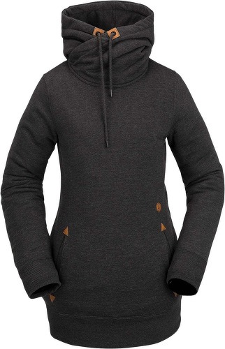 VOLCOM-Sweat à capuche Tower Fleece - Black-0