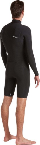 VOLCOM-Combinaison Modulator 2/2 mm de mi-saison à manches longues et zip poitrine - BLACK-4