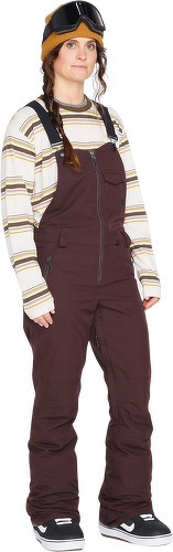 VOLCOM-Salopette de snow Swift - Black Plum-0