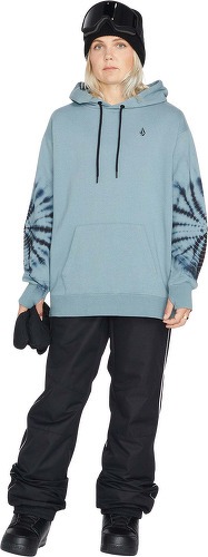 VOLCOM-Sweat à capuche Costus Fleece - Green Ash-0
