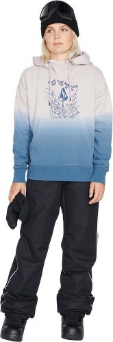 VOLCOM-Sweat à capuche Vol Peak Fleece - Petrol Blue-0