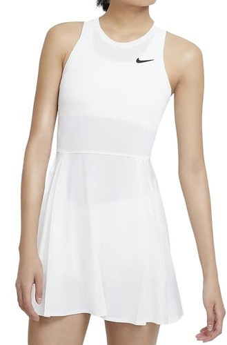 NIKE-Robe de tennis Blanc Femme Nike Advantage-image-1