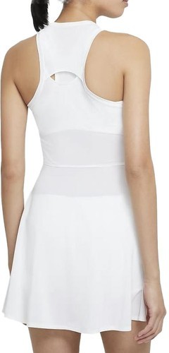 NIKE-Robe de tennis Blanc Femme Nike Advantage-1