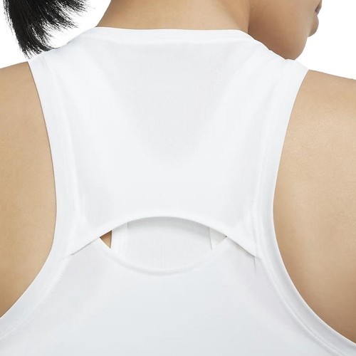NIKE-Robe de tennis Blanc Femme Nike Advantage-3