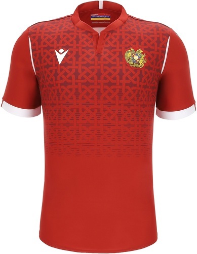 MACRON-Maillot Arménie Domicile 2022/2023 Rouge-0