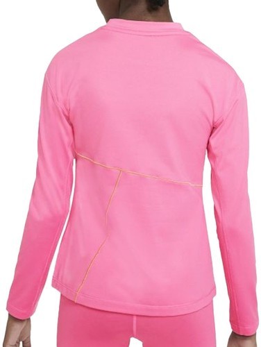 NIKE-T-shirt Rose Fille Nike Pro Warm-1