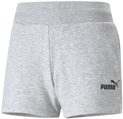 PUMA-Puma Ess 4 Sweat Shorts Tr Light Gray Heathe-2