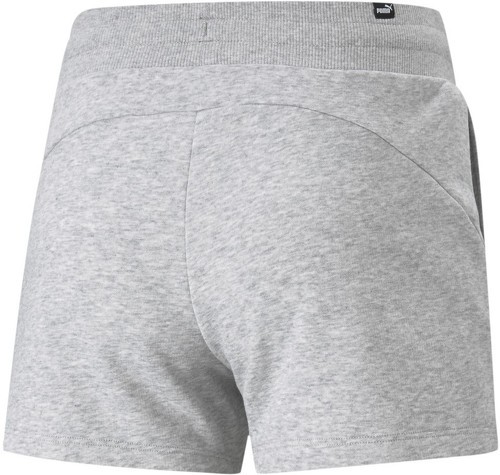 PUMA-Puma Ess 4 Sweat Shorts Tr Light Gray Heathe-3