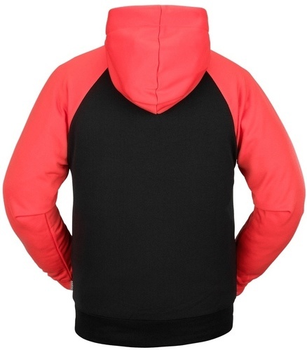 VOLCOM-Sweat Volcom Hydro Riding Hoodie Orange Shock Homme-1