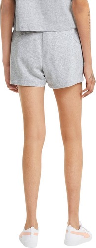 PUMA-Puma Ess 4 Sweat Shorts Tr Light Gray Heathe-1