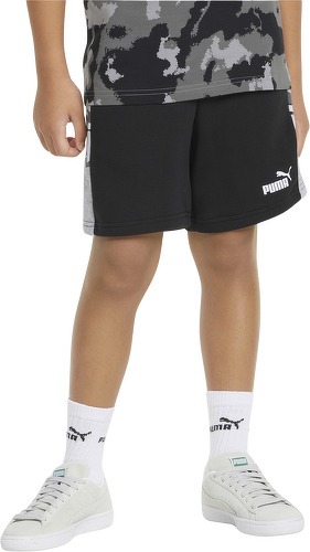 PUMA-Puma Ess+ Camo Shorts Tr B-2