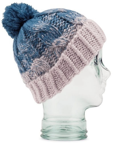 VOLCOM-Bonnet Volcom Gradient Hand Knit Beanie Amethyst Smoke Femme-1