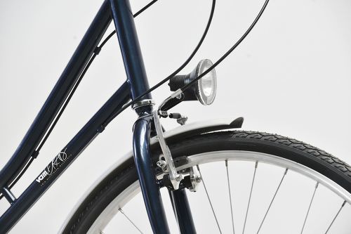 VamDrais-Vélo Urbain Bellecour - 28", Acier, SHIMANO - ALTUS - 1x7 vitesses - Moyeu Dynamo Nexus avant-1
