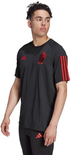 adidas Performance-T-Shirt Belgique Fanswear Coupe du Monde Qatar 2022-1