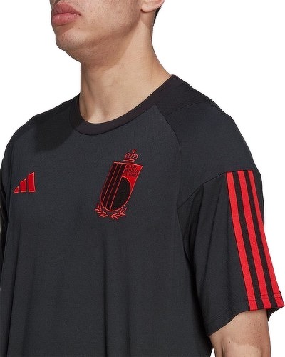 adidas Performance-T-Shirt Belgique Fanswear Coupe du Monde Qatar 2022-3