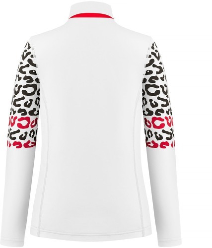 POIVRE BLANC-Sous Pull Poivre Blanc 1944 Leopard White 2 Femme-1