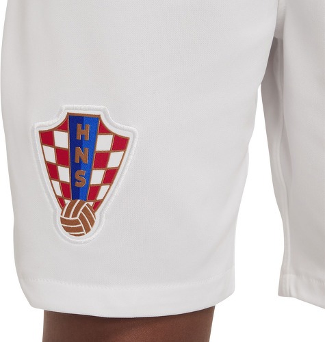 NIKE-Short Croatie Domicile 2022/2023 Blanc Junior-2