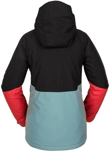 VOLCOM-Veste De Ski/snow Volcom Aris Ins Gore Jacket Green Ash Femme-1