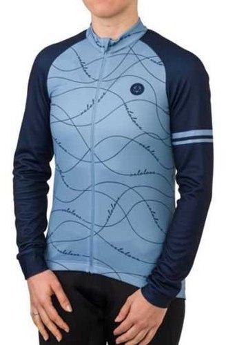 Agu-Agu Maillot à Manches Longues Velo Wave Essential-0