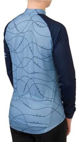 Agu-Agu Maillot à Manches Longues Velo Wave Essential-1