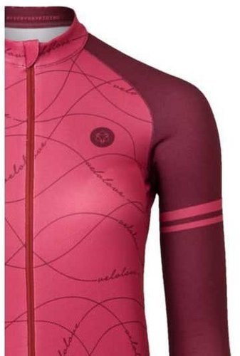 Agu-Agu Maillot à Manches Longues Velo Wave Essential-4